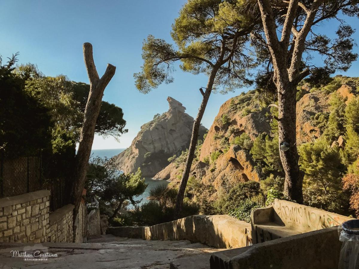 Studio Alon Ideal Pour Vos Vacances Ou Sejours Pros Saint-Cyr-sur-Mer Εξωτερικό φωτογραφία
